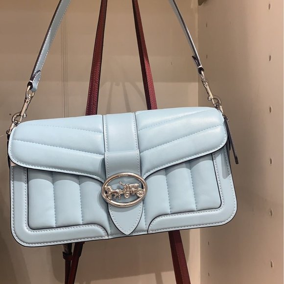 Coach Georgie Shoulder Bag With Puffy Quilting